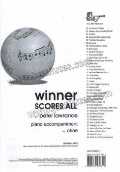 Winner Scores All Oboe Piano Acc.