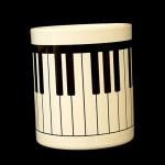 Earthenware Mug - Keyboard design