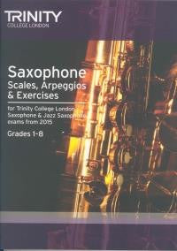 Trinity Saxophone Scales 1-8 2015 onwards
