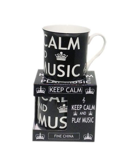 Keep Calm and Play Music Mug