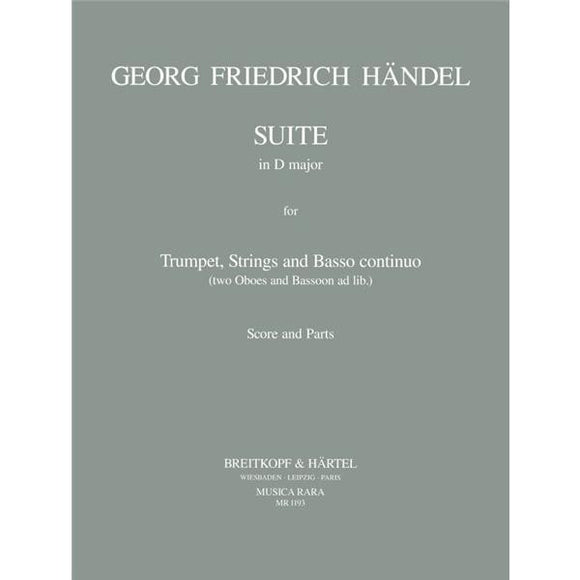 Handel Suite in D major for Trumpet and piano