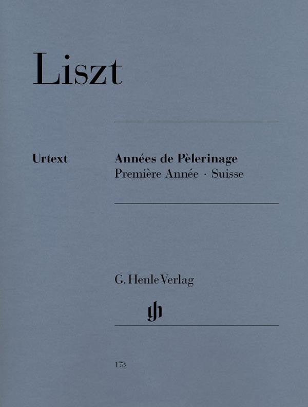 Liszt Annees de Pelerinage for Piano