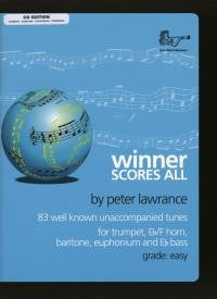 Winner Scores All Treble Brass with CD