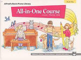 Alfred's Basic Piano Library All-in-One Book 1