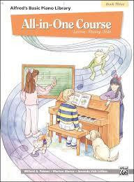 Alfred's Basic Piano Library All-in-One Book 3 new