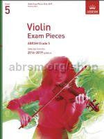 Violin Exam Pieces 2016-2019, ABRSM Grade 5 S/P