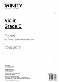 Trinity Violin Exam 2016-2019 Grade 5 PO