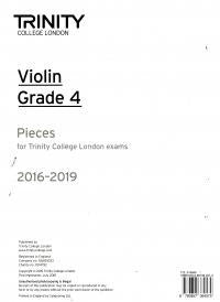 Trinity Violin Exam 2016-2019 Grade 4 PO