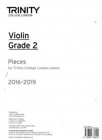 Trinity Violin Exam 2016-2019 Grade 2 PO