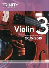 Trinity Violin Exam 2016-2019 Grade 3 S&P