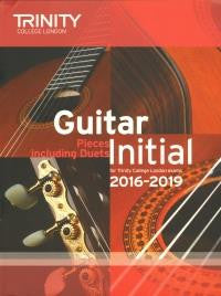 Trinity Guitar Inital Exam Pieces from 2016