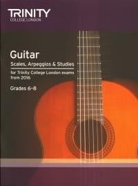 Trinity College Guitar Scales Gd6-8 from 2016