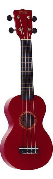 Mahalo Rainbow Soprano Ukulele Red