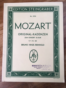 Mozart: Original Kadenzen from Concerto Eb Maj