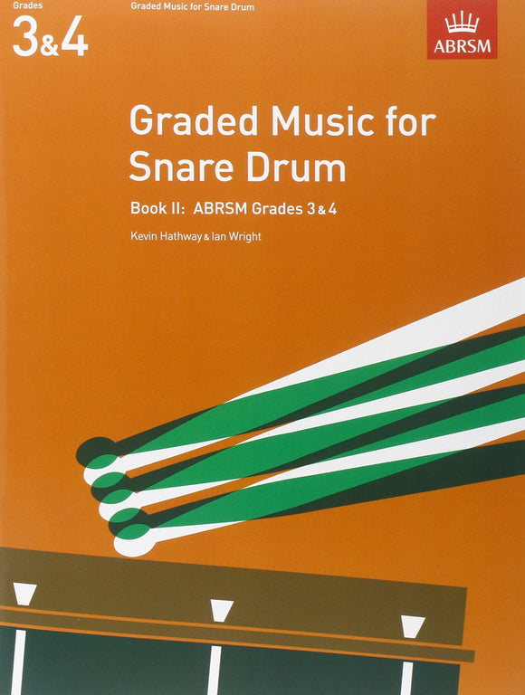 Graded Music for Snare Drum Book 2 Gds 3&4
