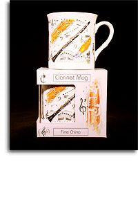 Fine China Mug - Clarinet Design