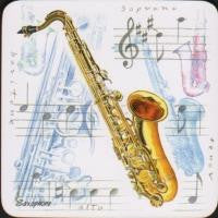 Coasters Set of 4 Saxophone