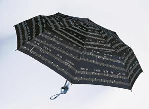Singing in the Rain Umbrella - Black