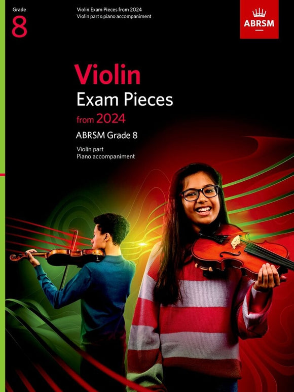 Violin Exam Pieces From 2024, ABRSM - Book and Part(s)