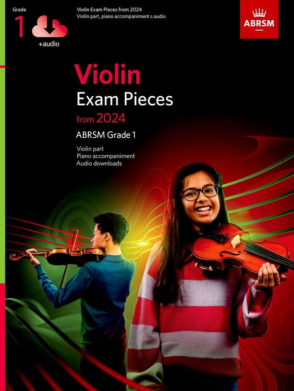 Violin Exam Pieces From 2024, ABRSM - Book and Audio Online