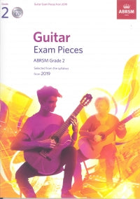 Guitar Exam Pieces From 2019 + Cd ABRSM