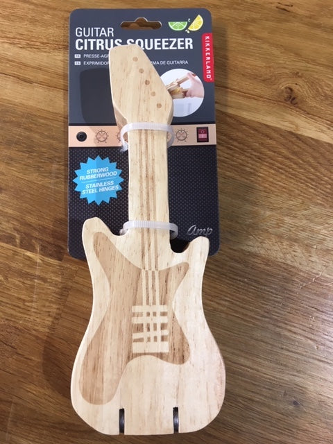Guitar Citrus Squeezer