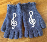 Hand Knitted Fingerless Gloves