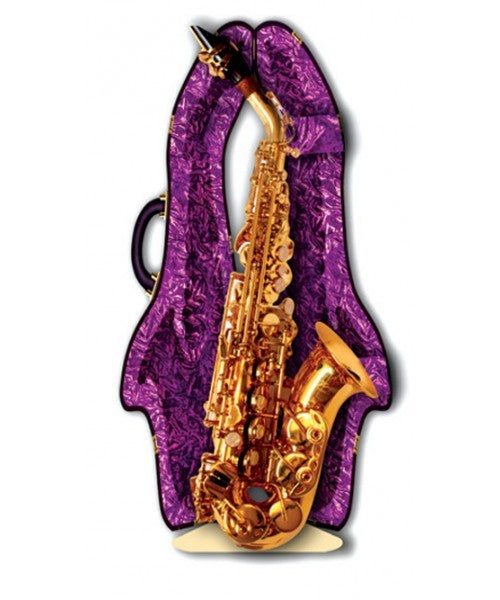 3D Saxophone Card