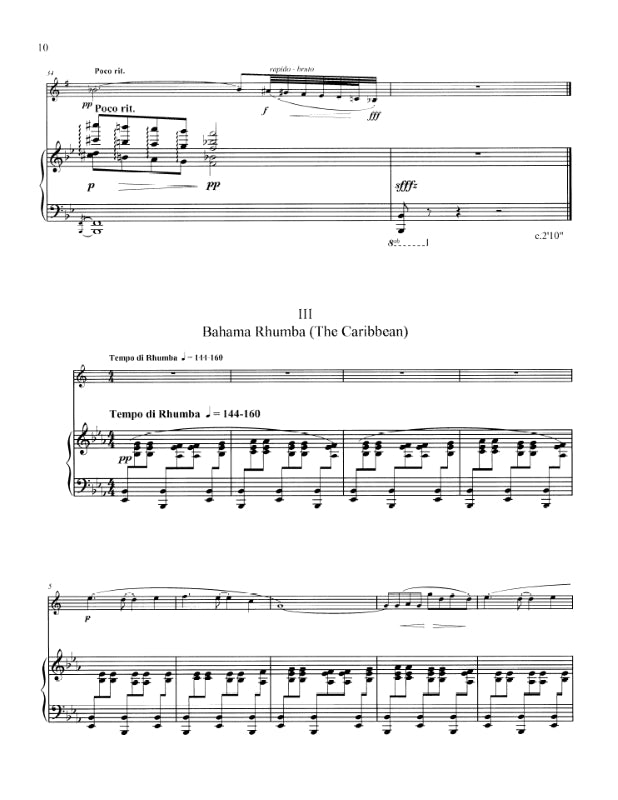 Latin American Dances for Alto Sax