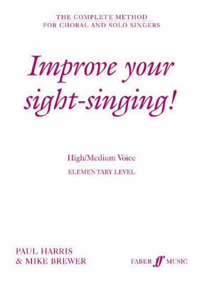 Improve Your Sight-Singing! High/Med Treb Elemen.