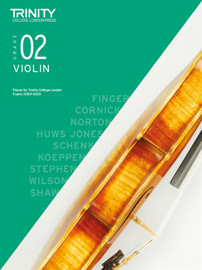 Trinity Violin Exams 2020-2023 Book Only