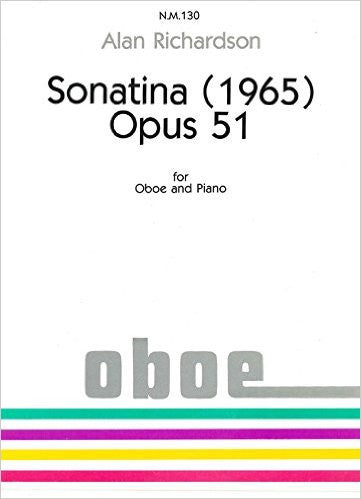 Richardson Sonatina (1965) Op51 (tc7) Oboe