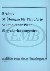 Brahms: 51 Studies for Piano