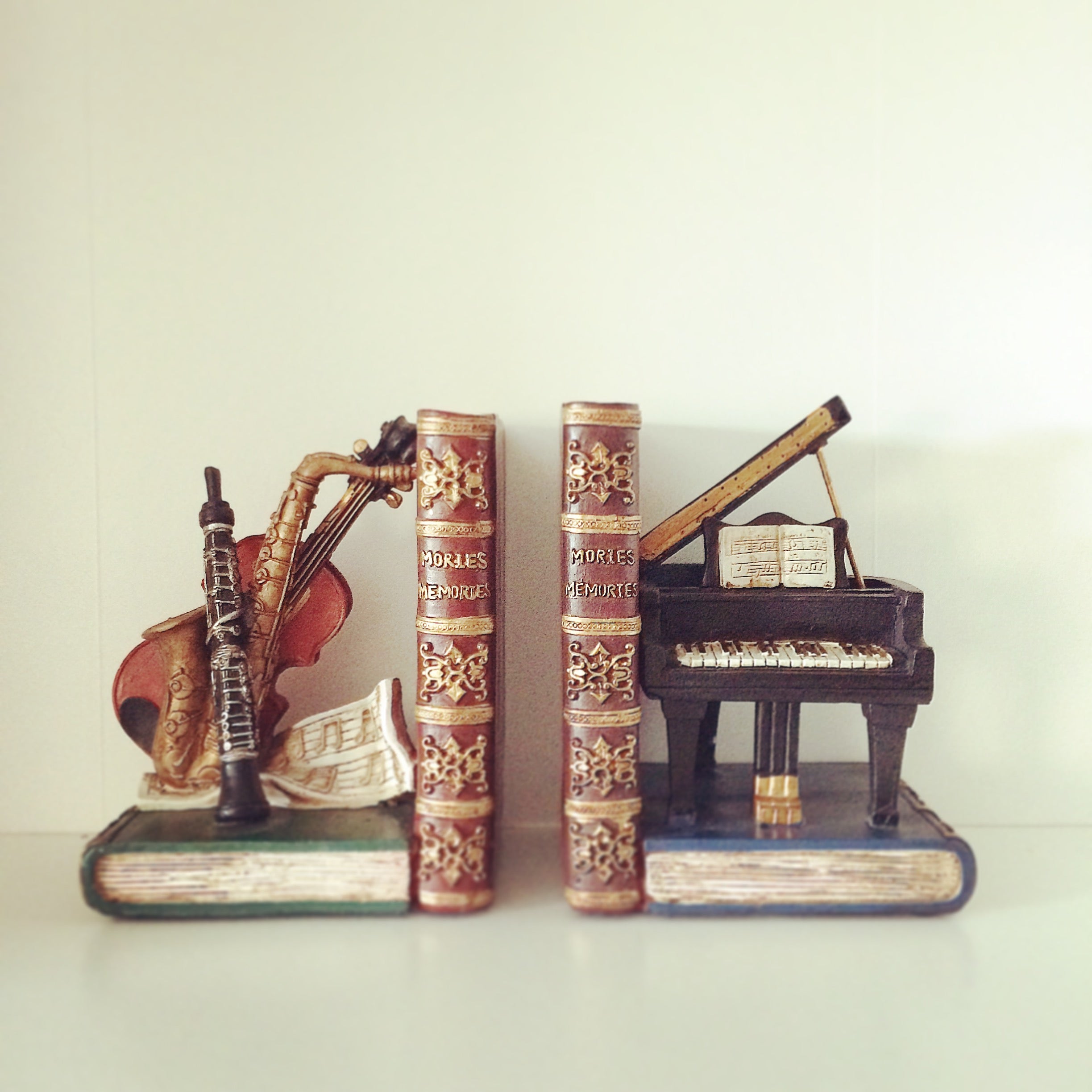 Musical Instruments Shelf Tidy Pair