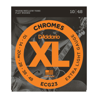 D'Addario Chromes Light Electric Guitar Strings