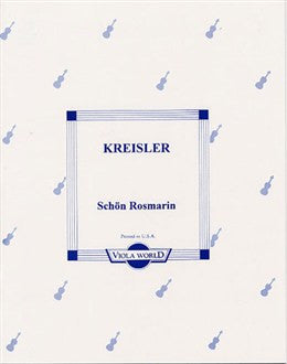 Kreisler - Schon Rosmarin