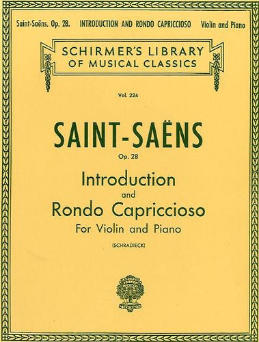 Saint-Saens : Introduction & Rondo Capriccioso
