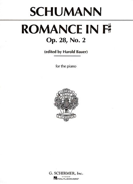 Schumann: Romance in F# Op. 28, No.2