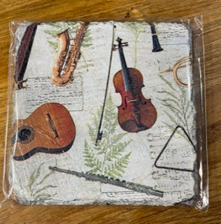 CraftyLu Hand Decorated Slate Coaster