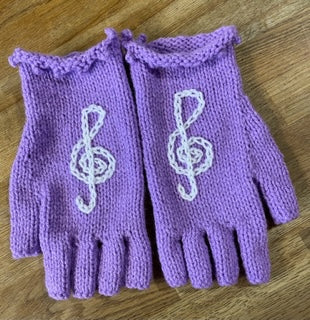 Hand Knitted Fingerless Gloves