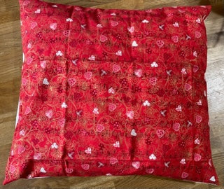 Handmade Cushion - Stave and Hearts