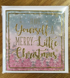 CraftyLu Handmade Christmas Card - Christmas Cheer