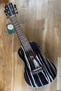 Halona Concert Black Butterfly Ukulele (HUKC-20BB)