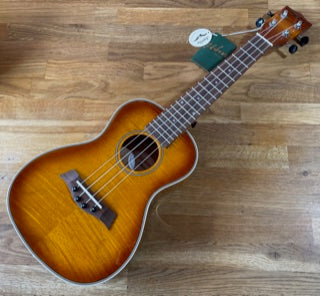 Halona Concert Sunburst Gloss Ukulele (HUKC-20SF)