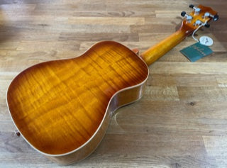 Halona Concert Sunburst Gloss Ukulele (HUKC-20SF)