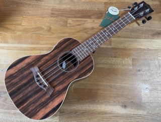 Halona Concert Ebony Gloss Ukulele (HUKC-20EW)