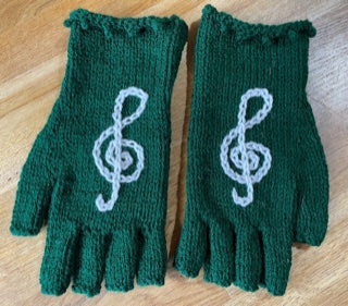 Hand Knitted Fingerless Gloves