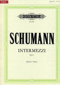 Schumann: Intermezzi Op. 4