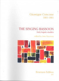 Concone, G.: The Singing Bassoon
