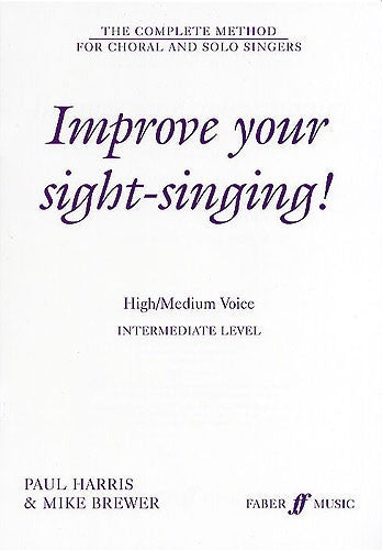 Improve Your Sight-Singing! High/Med Treb Inter.